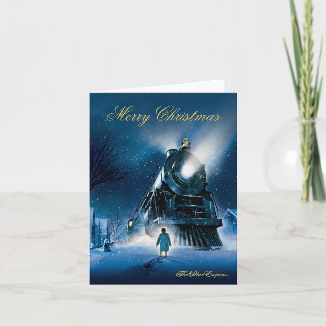 The Polar Express | Merry Christmas Card (Front)