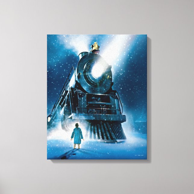 The Polar Express Pajama Canvas Print (Front)