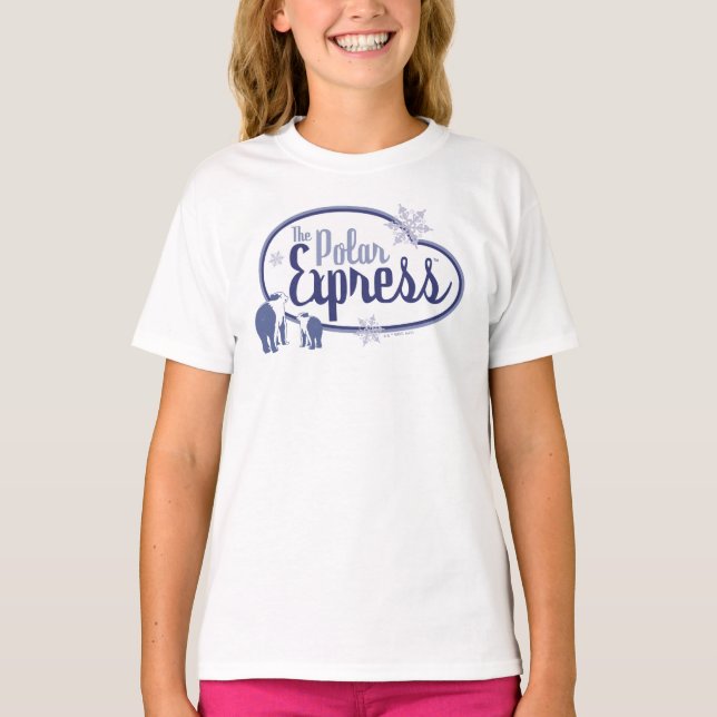 The Polar Express | Polar Bears Retro Graphic T-Shirt (Front)