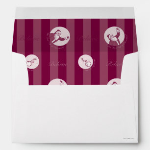 The Polar Express   Striped Santa Claus Pattern Envelope