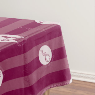 The Polar Express   Striped Santa Claus Pattern Tablecloth
