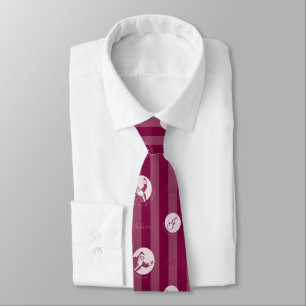 The Polar Express   Striped Santa Claus Pattern Tie