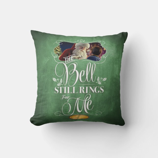The Polar Express | "The Bell Still Rings For Me" Cushion (Front)