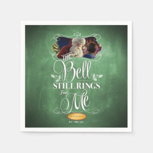 The Polar Express   "The Bell Still Rings For Me" Napkin