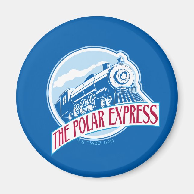 The Polar Express | Train Badge Magnet (Front)