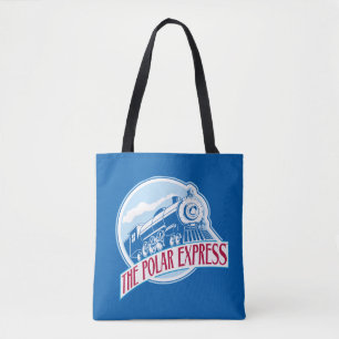 The Polar Express   Train Badge Tote Bag