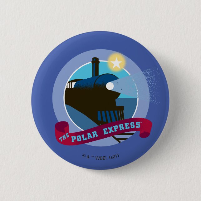 The Polar Express | Vintage Train Badge (Front)