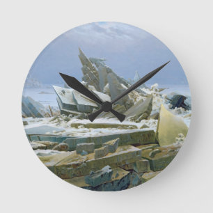 The Polar Sea, 1824 Round Clock