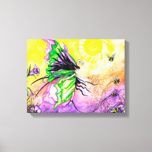 The Pollinatin Prominade Canvas Print