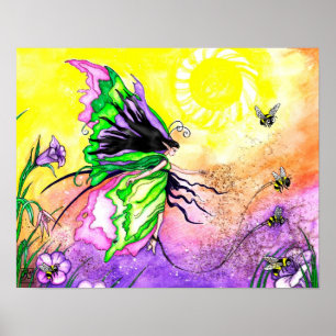 The Pollinatin Prominade Poster