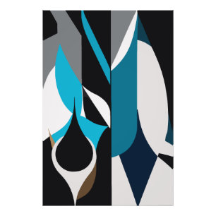 The Polygonal Abstract Photo Print