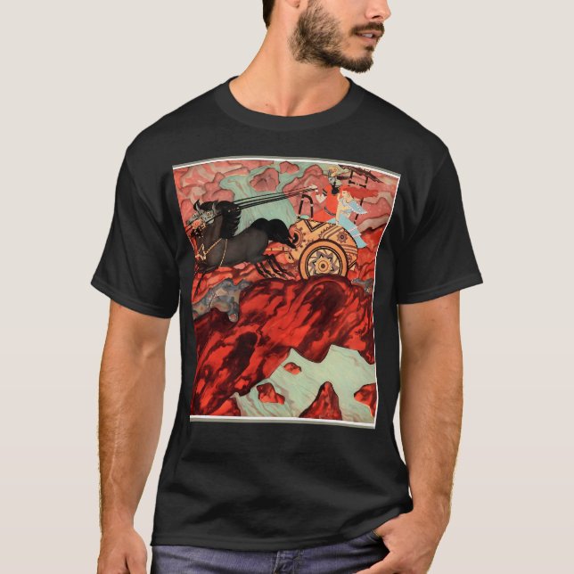 The Pomegranate Seeds - Edmund Dulac Tanglewood Ta T-Shirt (Front)