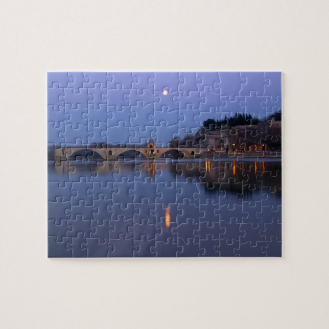 The Pont St. Benezet bridge in Avignon on the Jigsaw Puzzle (Horizontal)