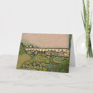 The Ponte Vecchio Card
