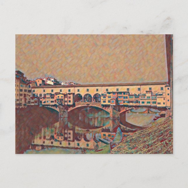 The Ponte Vecchio Card (Front)