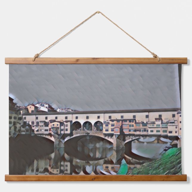 The Ponte Vecchio Hanging Tapestry (Front)
