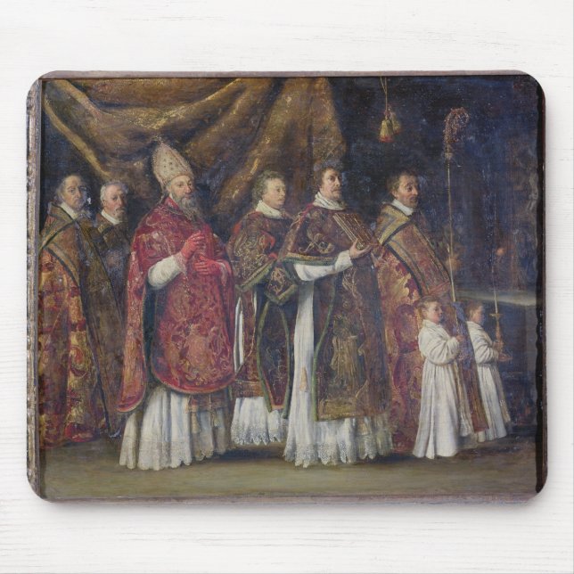 The Pontifical Mass or, The Procession Mouse Pad (Front)