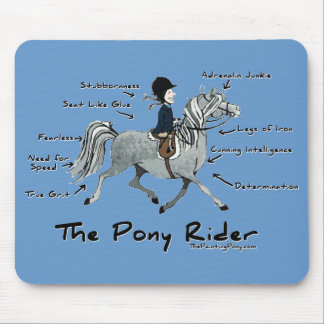 The Pony Rider Mouse Pad
