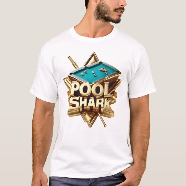 The Pool Shark Champion T-Shirt (Front)