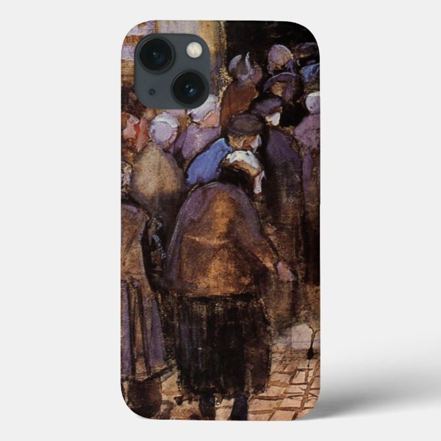 The Poor and Money by Vincent van Gogh Case-Mate iPhone Case (Back)