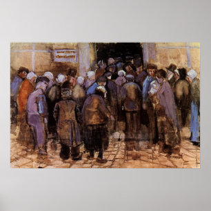 The Poor and Money by Vincent van Gogh Poster