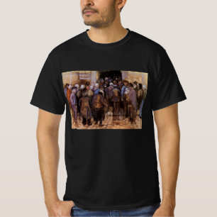 The Poor and Money by Vincent van Gogh T-Shirt