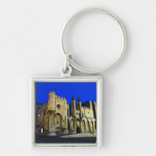 The Pope's Palace in Avignon at sunset. Built 2 Key Ring