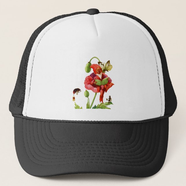The Poppy Gnome Trucker Hat (Front)