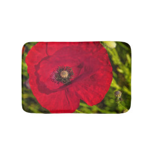 The poppy series #2 bath mat