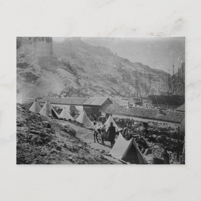 The Port at Balaklava Postcard (Front)