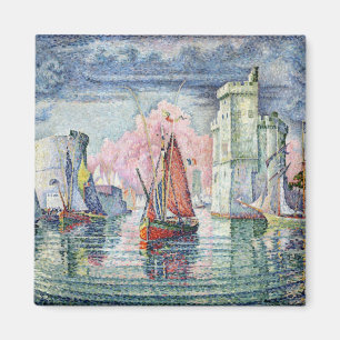 The Port at La Rochelle, 1921 Magnet