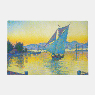The Port at Sunset, Signac Doormat