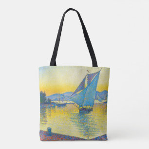 The Port at Sunset, Signac Tote Bag