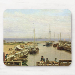 The Port of Dragor, 1826 Mouse Pad