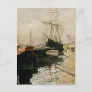 The Port of Odessa, 1900 Postcard