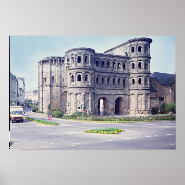 The Porta Nigra, 4th century Poster (Front)