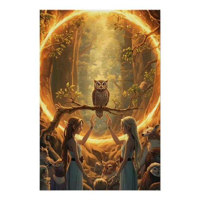 The Portal Between Trees Poster (Front)