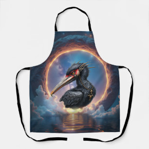 The Portal Keeper – Fantasy bird Apron