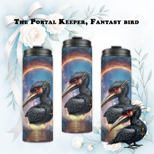 The Portal Keeper – Fantasy bird Thermal Tumbler