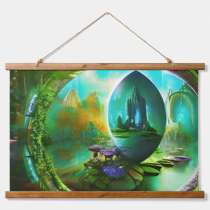 The Portals Within the Garden Portal  Hanging Tapestry