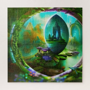 The Portals Within the Garden Portal Jigsaw Puzzle
