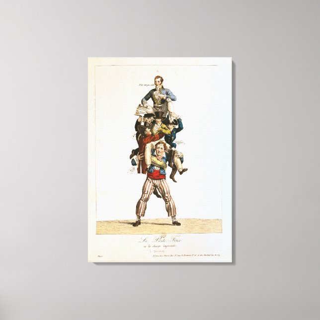 The Porter or, The Imposing Burden, c.1820 Canvas Print (Front)