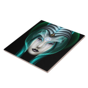 The Portrait Of Cyiria ISO Black Tile