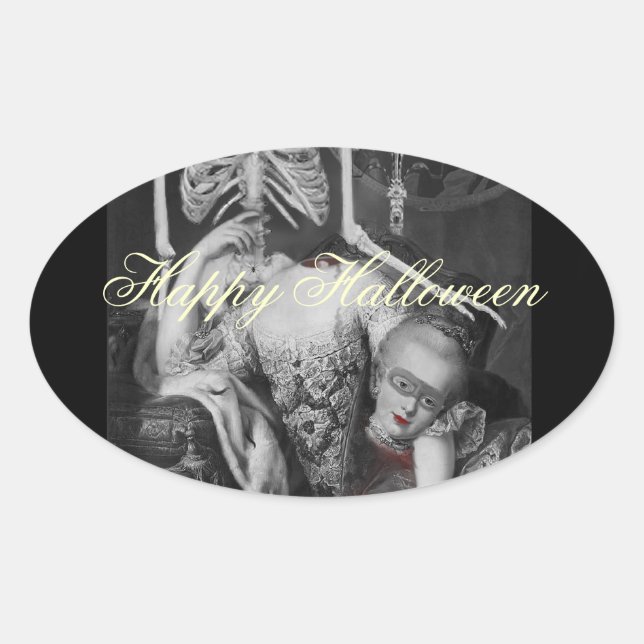 The Portrait Oval Sticker (Front)