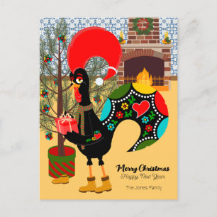The Portuguese Rooster and the joy of giving Postcard