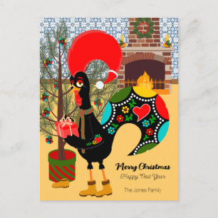 The Portuguese Rooster and the joy of giving Postcard