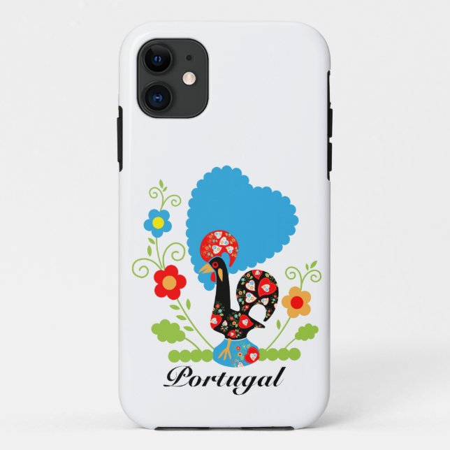 The Portuguese Rooster Case-Mate iPhone Case (Back)