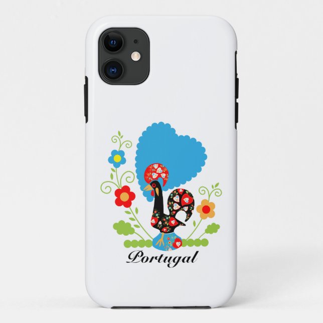The Portuguese Rooster Case-Mate iPhone Case (Back)