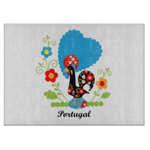 The Portuguese Rooster Cutting Board