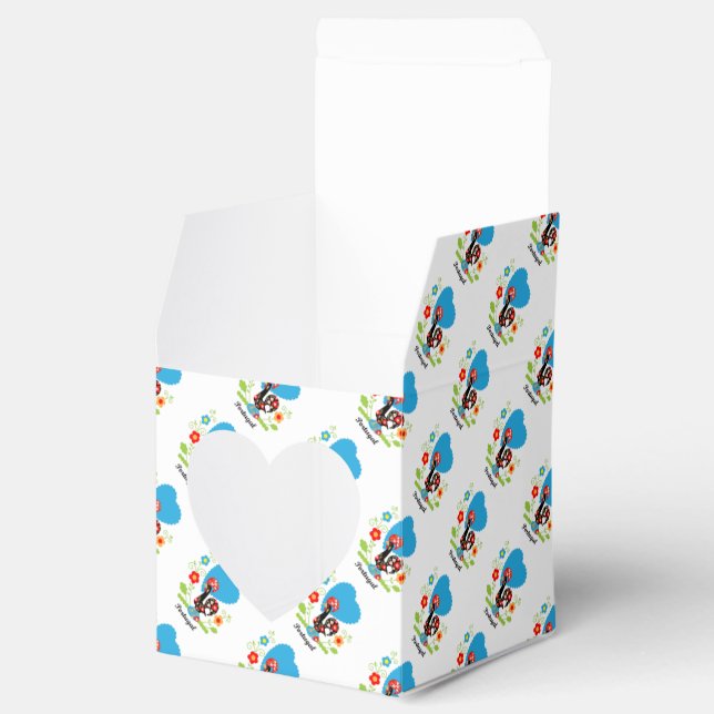 The Portuguese Rooster Favour Box (Opened)